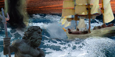 Poseidon's Revenge closeup